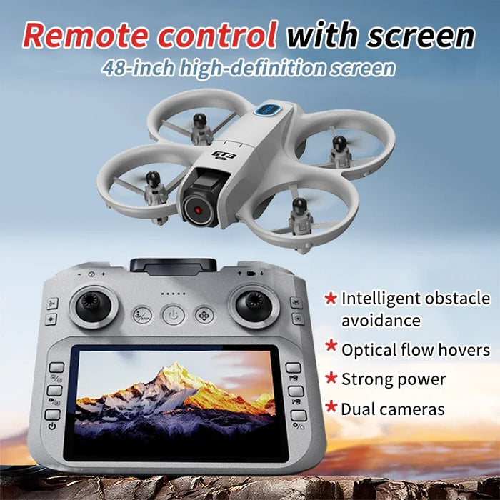New GT3 MAX Drone 8K HD 4.3" Remote Control 360° Flip