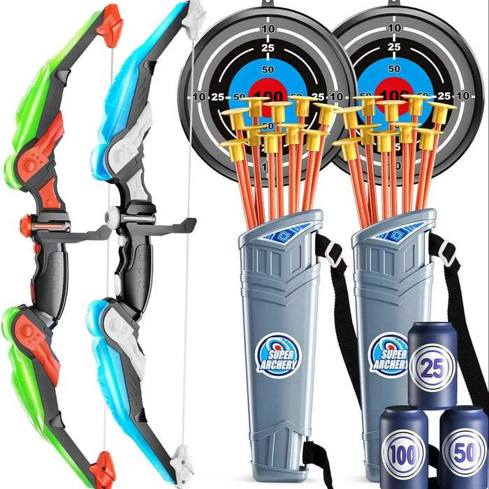 Kids LED Light-Up Archery Set