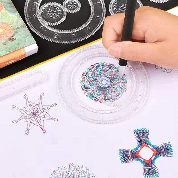 Creative Spirograph Drawing Toys Set | Art Craft Kit for Kids