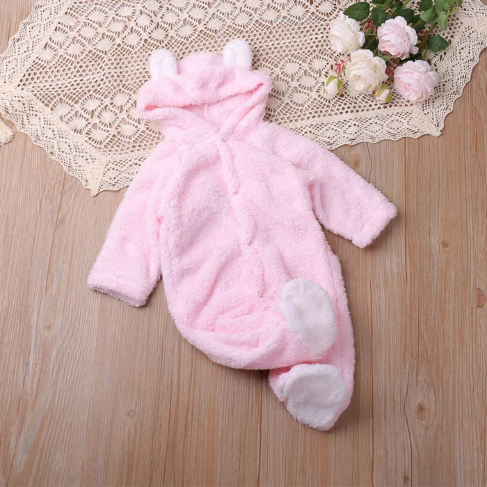 Humor Bear Long Sleeve Baby Rompers