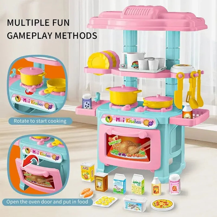 Mini Kitchen Play Cooking Set