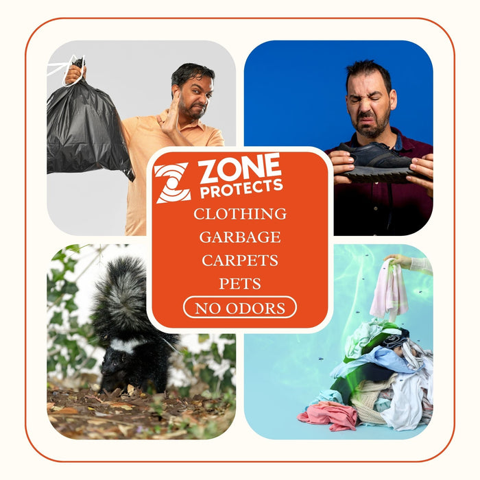 Zone Protects Power Odor Eliminator Spray (Twin Pack)
