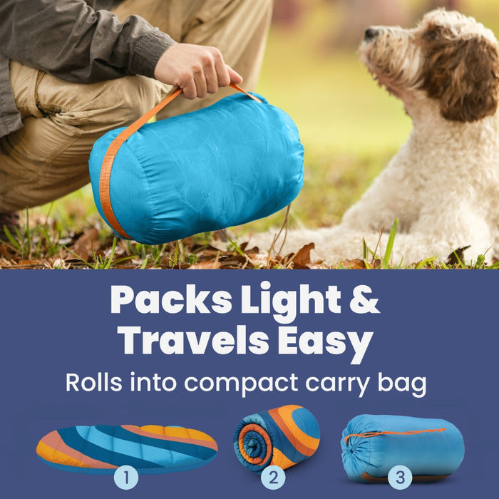 Travel Dog Bed - Foldable & Packable for Travel