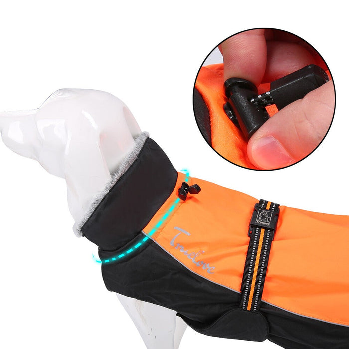 TrueLove Mt. Tallac Winter Dog Coat - Waterproof with 3M Scotchlite Reflective