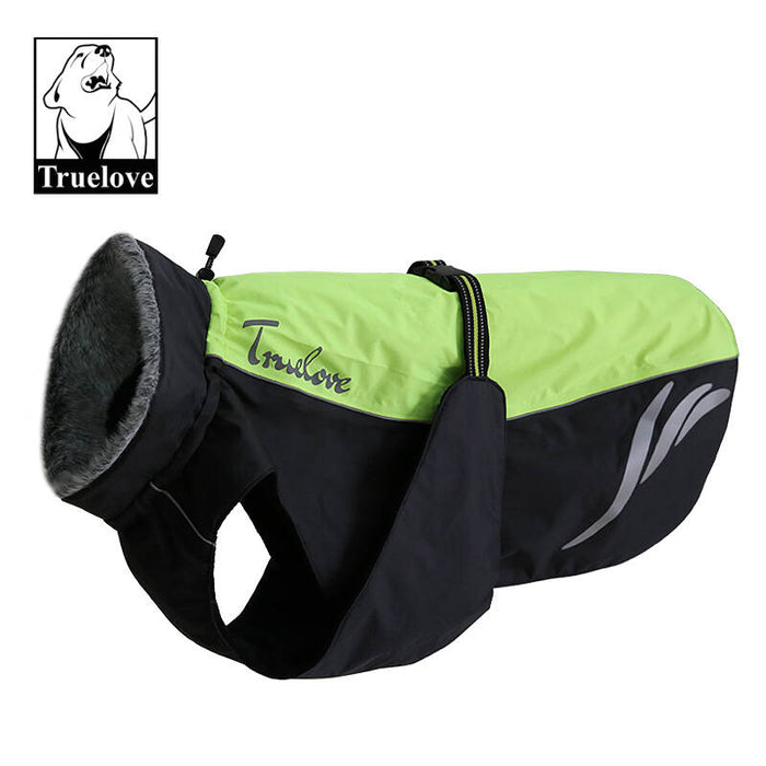 TrueLove Mt. Tallac Winter Dog Coat - Waterproof with 3M Scotchlite Reflective