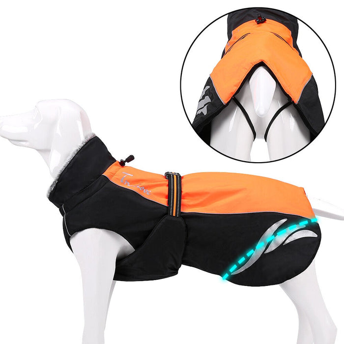 TrueLove Mt. Tallac Winter Dog Coat - Waterproof with 3M Scotchlite Reflective
