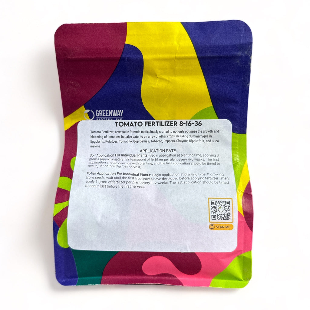 Tomato Fertilizer 4-18-38 | Chelated Micronutrients | Hydroponics, Soil & Foliar Application