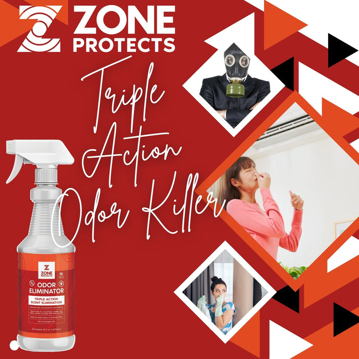 Zone Protects Power Odor Eliminator Spray (Twin Pack)