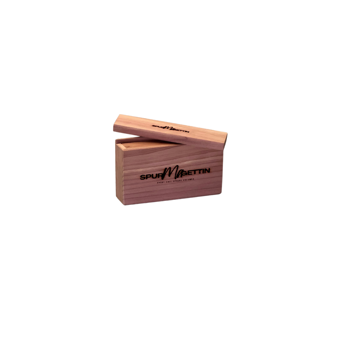 Scratch Box Premium Cedar Hardwood Turkey Call