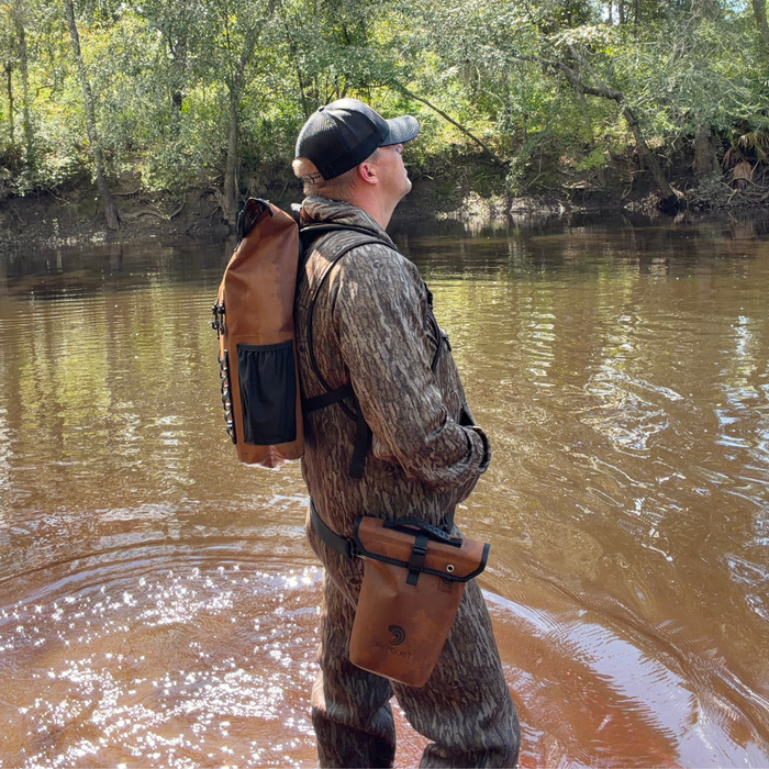 Waterproof Floating Dry Bag / Shell Bag – Coyote Brown