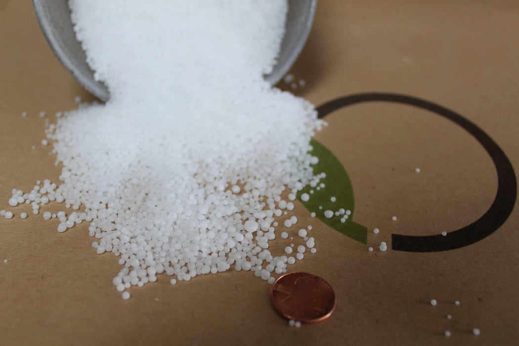 Bag of Urea Fertilizer 46-0-0 prills for nitrogen-rich soil application