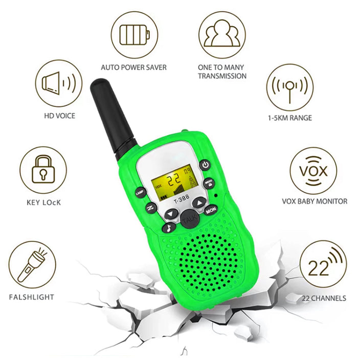 Walkie Talkies for Kids Long Range Up to 3 Mile Range