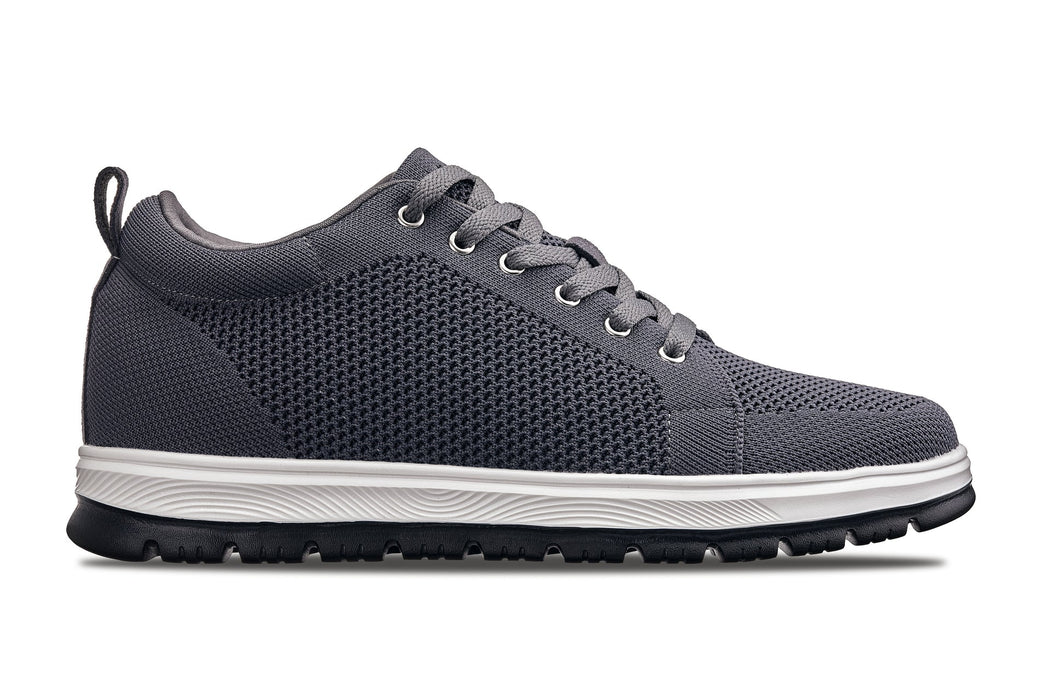 CALTO - X2323 - 2.4 Inches Taller - Lace Up Casual Sneaker