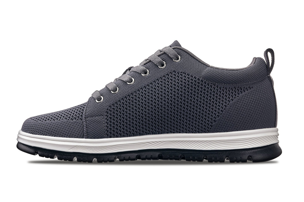 CALTO - X2323 - 2.4 Inches Taller - Lace Up Casual Sneaker