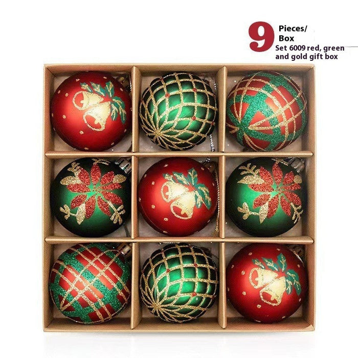 Christmas Themed Hand Drawn Christmas Decoration Sets