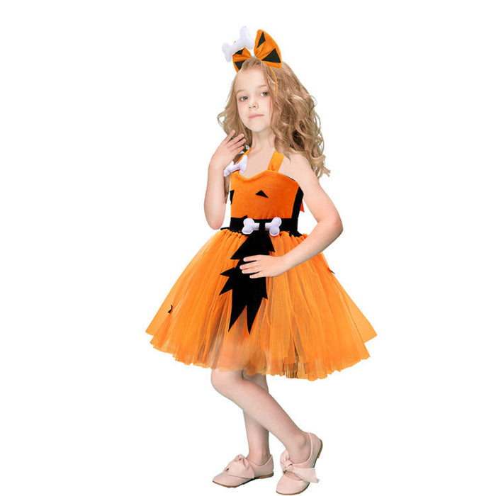 Halloween Party Girl Dress Costume