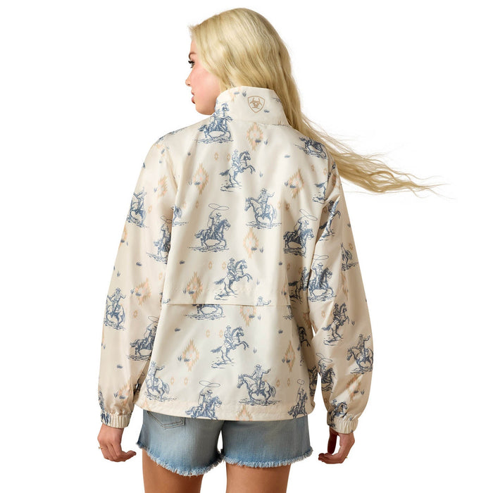 Ariat Women's Whisper Windbreaker Water-Repellent Pullover Jacket