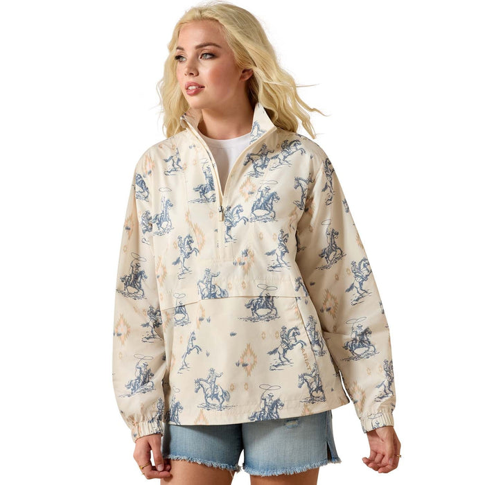 Ariat Women's Whisper Windbreaker Water-Repellent Pullover Jacket