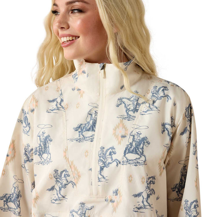 Ariat Women's Whisper Windbreaker Water-Repellent Pullover Jacket
