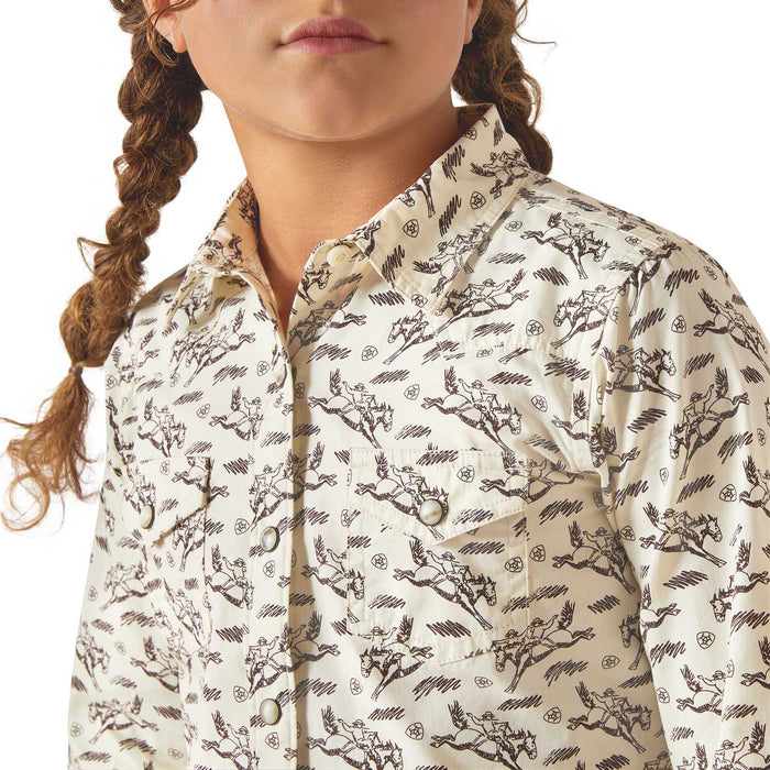 Ariat Youth Girl Essential Crew Sweatshirt