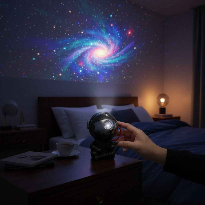 Astronaut Starry Night Light Projector For Aesthetic Room Decor