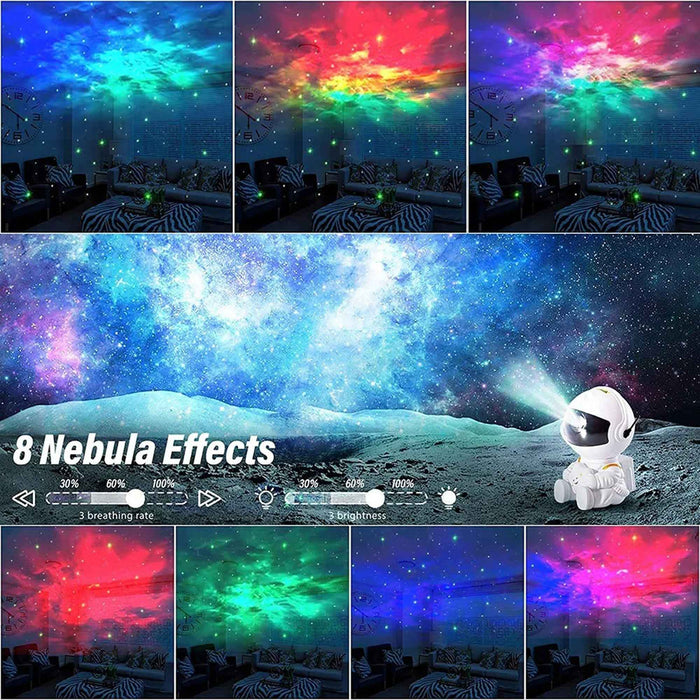 Astronaut Starry Night Light Projector For Aesthetic Room Decor