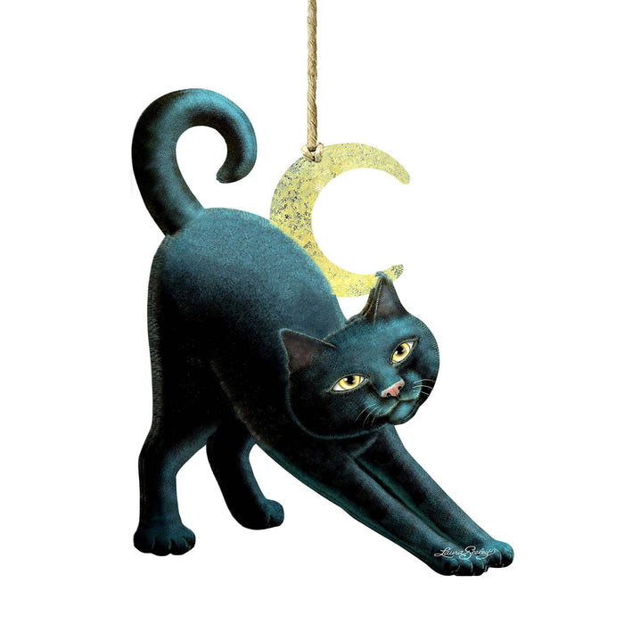 Spooky Halloween Cat Door Decor by Laura Seeley -  Halloween Decor - 8512054H