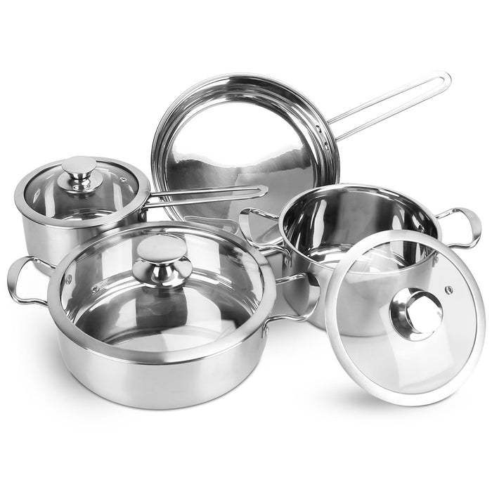 LJG Premium Stainless Steel Cookware Set