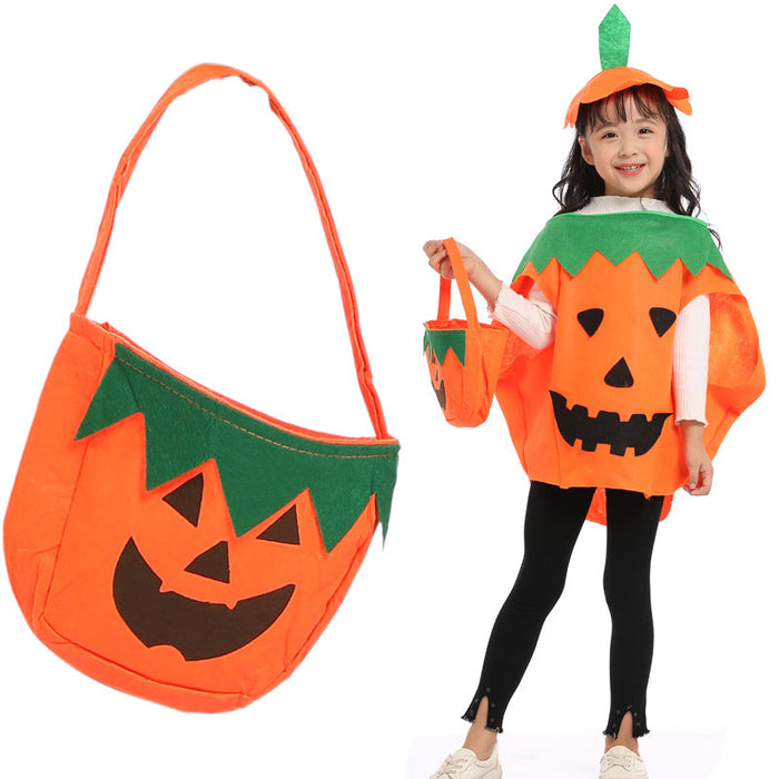 Halloween Pumpkin Child and Adult Costumes