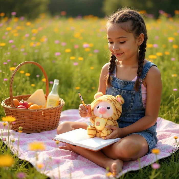 Boba Pig Plushie – Ultra-Soft Kawaii Stuffed Animal