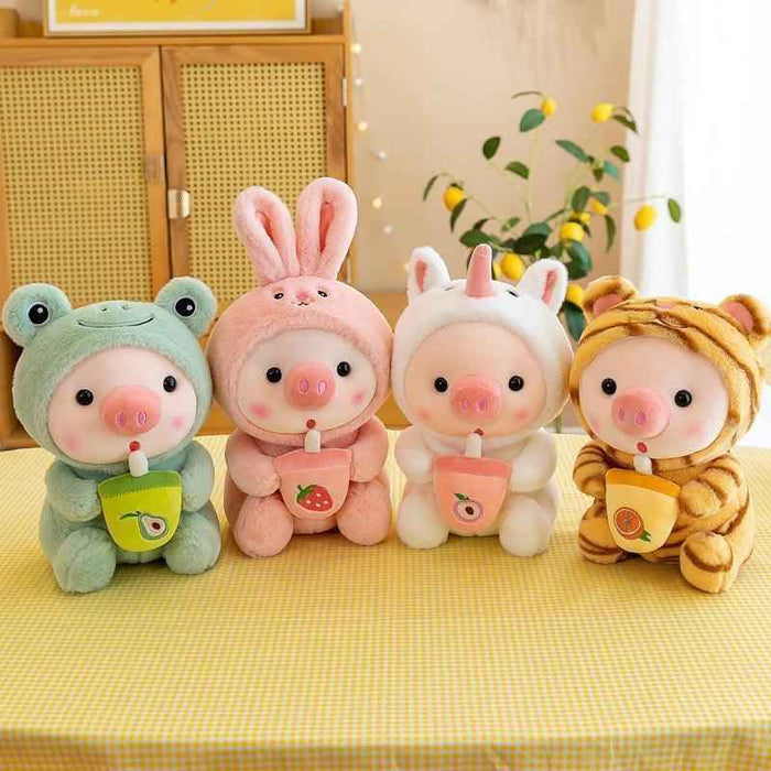 Boba Pig Plushie – Ultra-Soft Kawaii Stuffed Animal