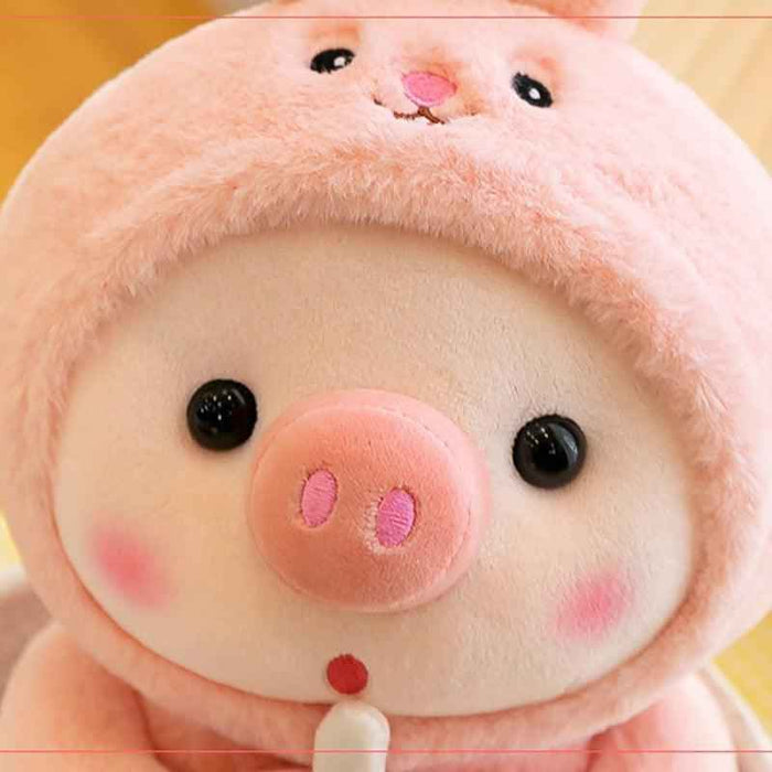 Boba Pig Plushie – Ultra-Soft Kawaii Stuffed Animal