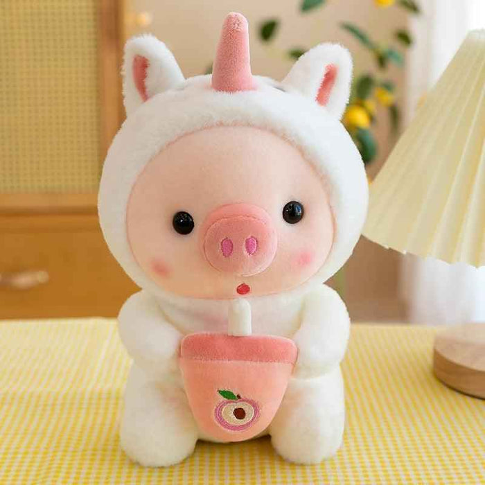 Boba Pig Plushie – Ultra-Soft Kawaii Stuffed Animal