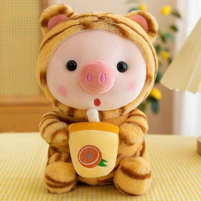 Boba Pig Plushie – Ultra-Soft Kawaii Stuffed Animal