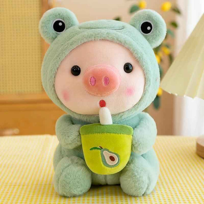 Boba Pig Plushie – Ultra-Soft Kawaii Stuffed Animal