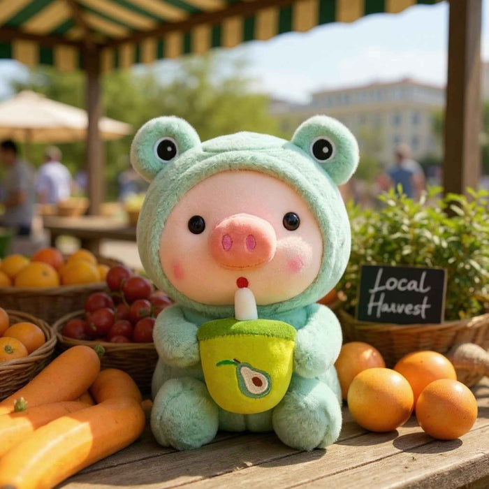 Boba Pig Plushie – Ultra-Soft Kawaii Stuffed Animal