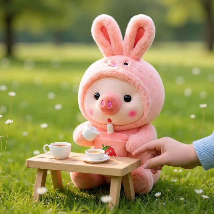 Boba Pig Plushie – Ultra-Soft Kawaii Stuffed Animal