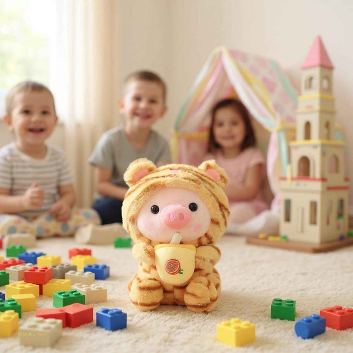 Boba Pig Plushie – Ultra-Soft Kawaii Stuffed Animal