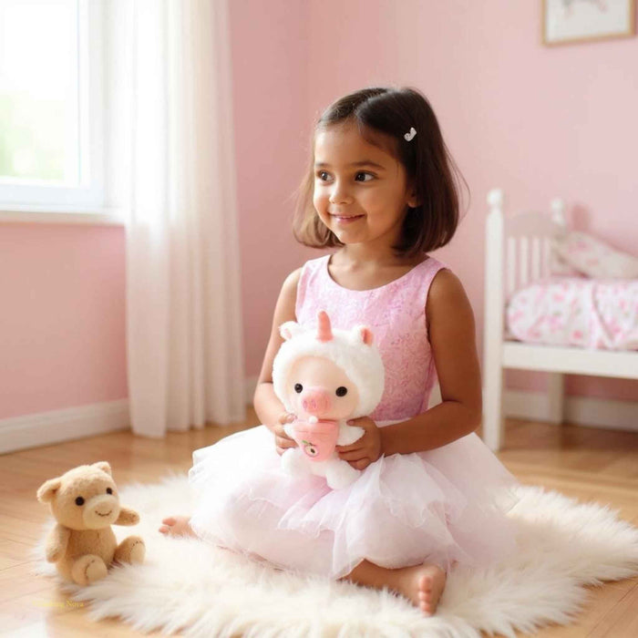 Boba Pig Plushie – Ultra-Soft Kawaii Stuffed Animal