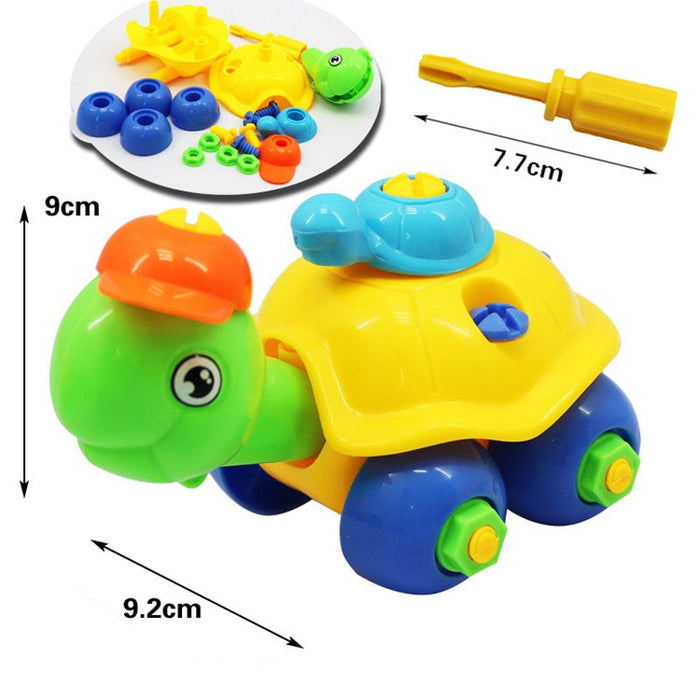 Kids Detachable Motorcycle Building Block Toy | DIY Puzzle