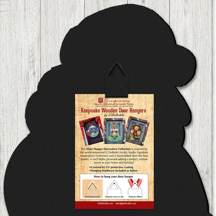 Night of the Pumpkins Holiday Door Decor by Jamie Mills-Price - Halloween Decor - 8611078H-MP