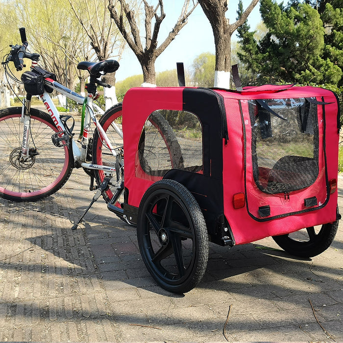 Pet Bike Trailer Cart for Small and Medium Pets