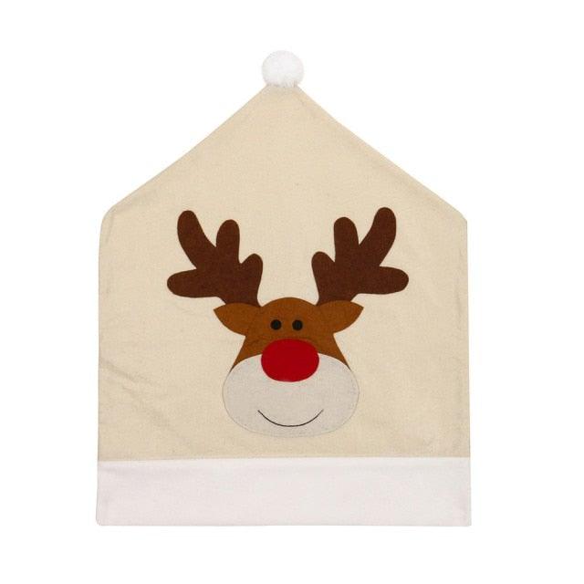 Christmas Themed Chair Back Covers
