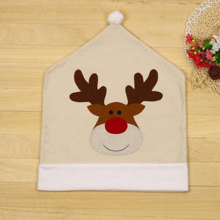Christmas Themed Chair Back Covers