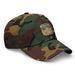 Men's comical print dad hat with adjustable strap and curved visor