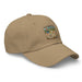 Men's comical print dad hat with adjustable strap and curved visor