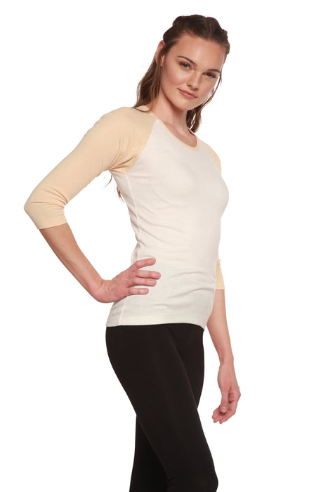 Women's Bamboo 3/4 Sleeve T-Shirt