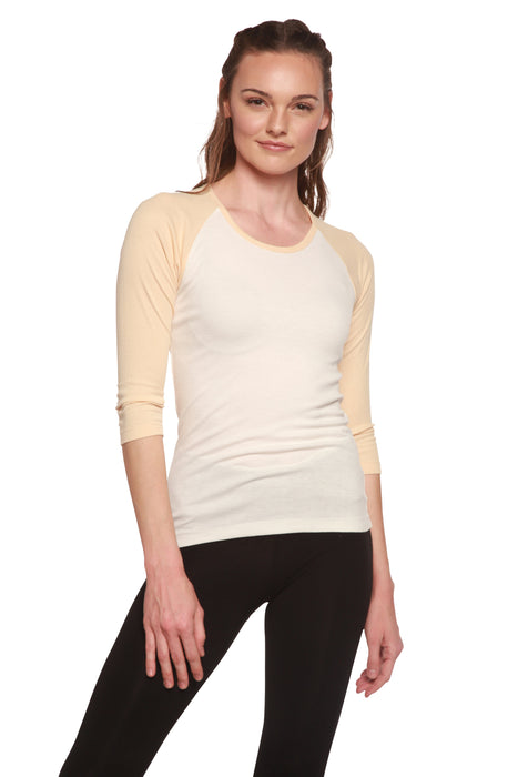 Women's Bamboo 3/4 Sleeve T-Shirt