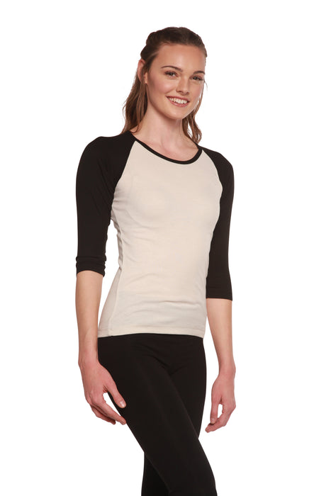 Women's Bamboo 3/4 Sleeve T-Shirt