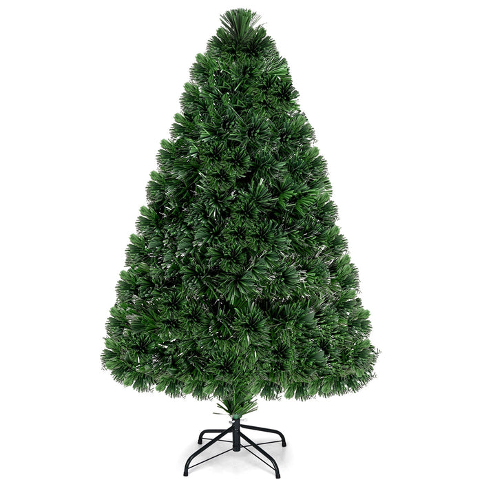 Fiber Optic Artificial PVC Christmas Trees 3' / 4' / 5' / 6'